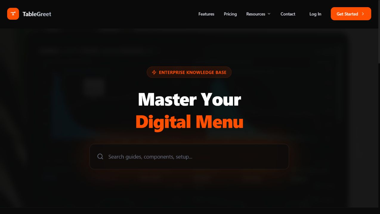 TableGreet docs home